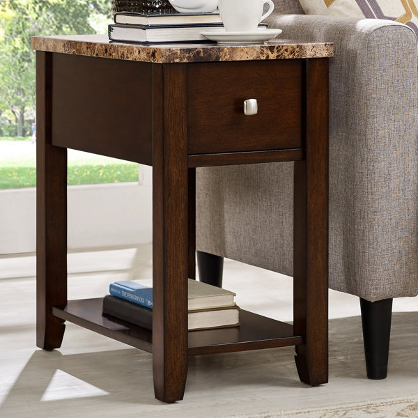 Roundhill Furniture End Table With Storage & Reviews Wayfair